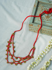 Nanda (Handcrafted Dhokra Brass Neckpiece)