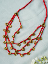 Nanda (Handcrafted Dhokra Brass Neckpiece)