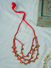 Nanda (Handcrafted Dhokra Brass Neckpiece)