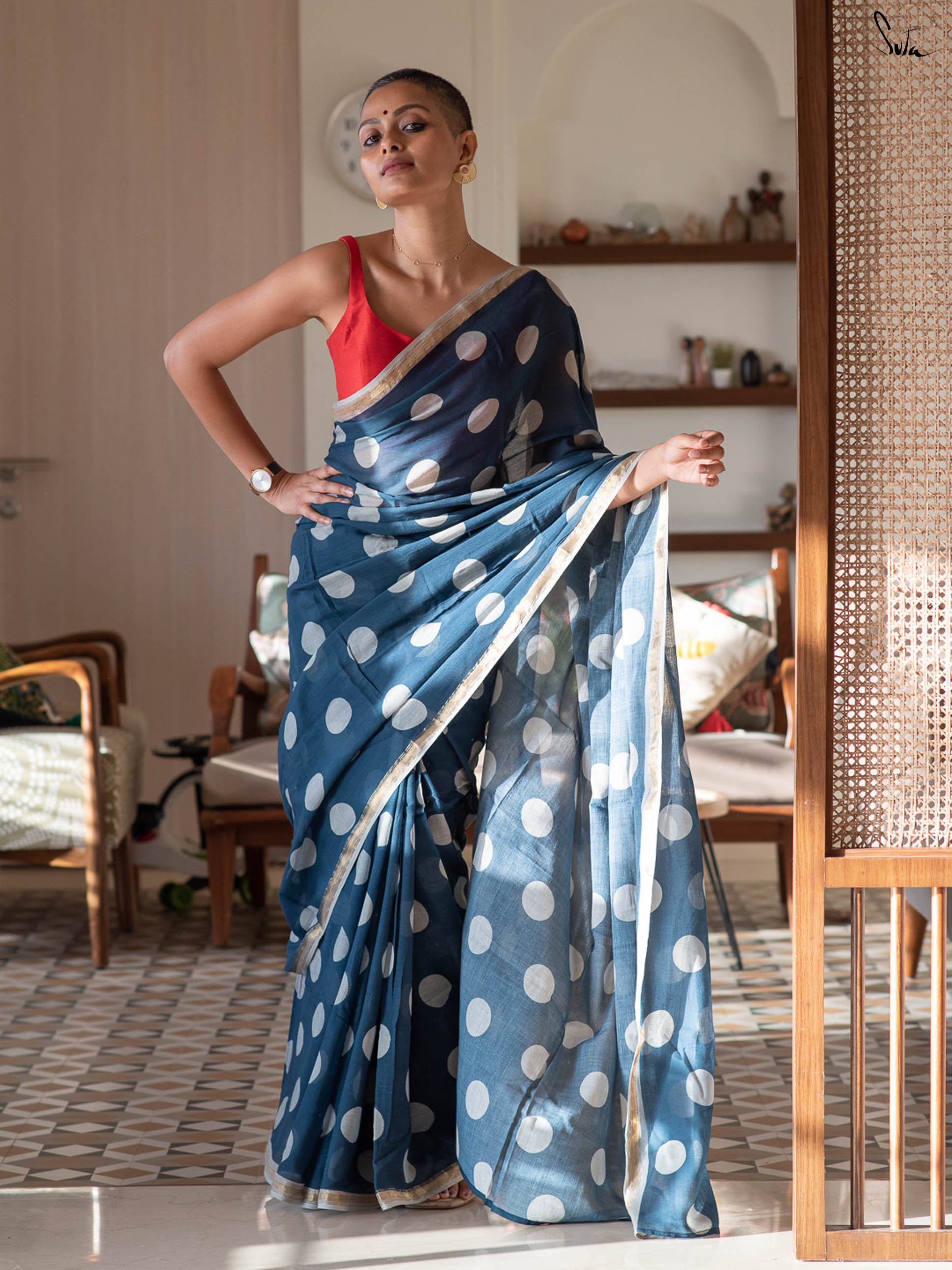 On The Dot Saree