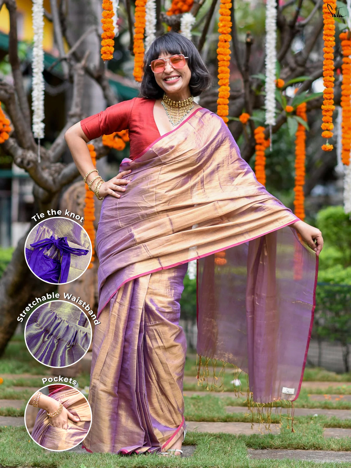 Purple Zafri Zari - FS - RTW