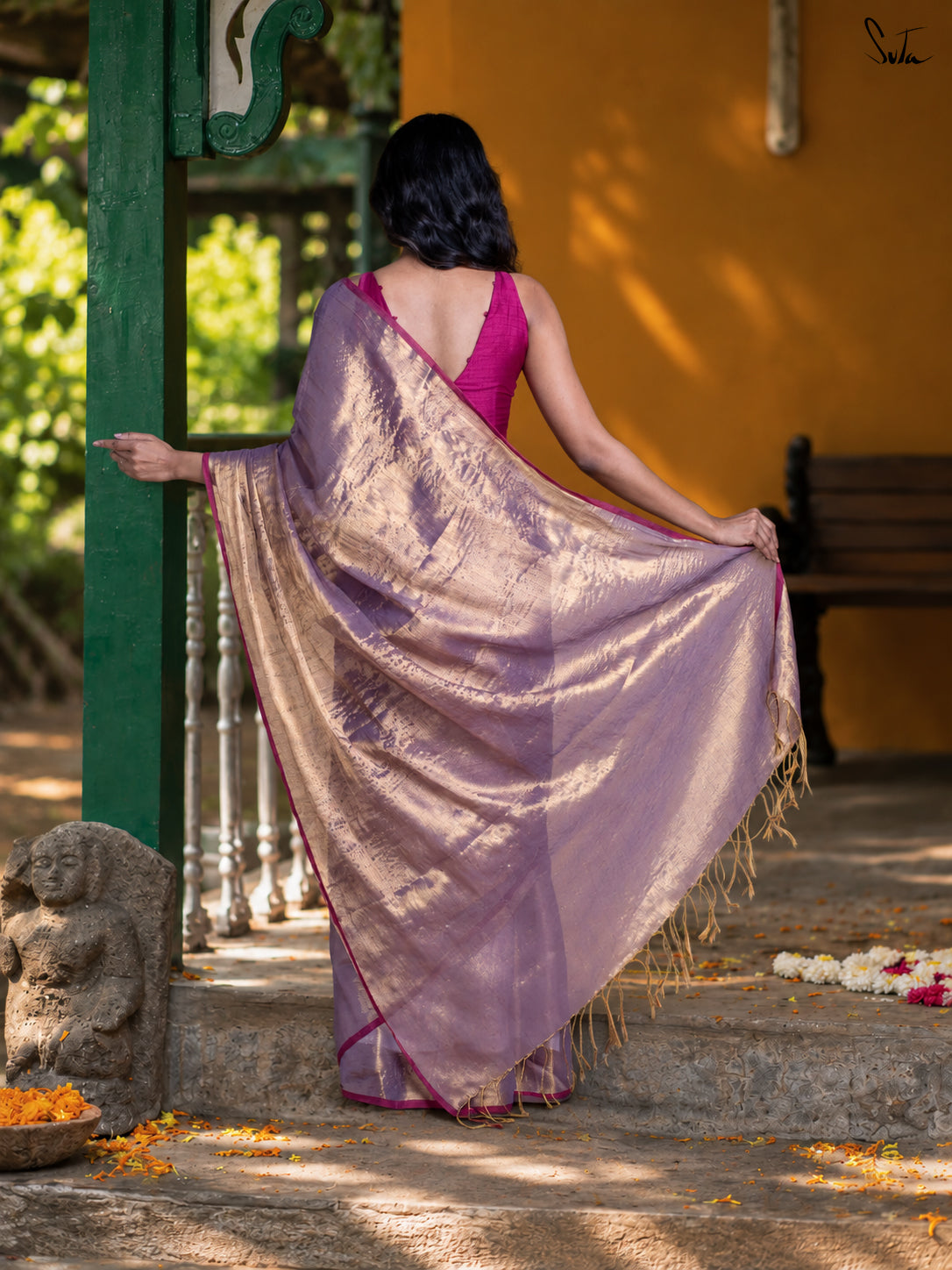 Purple Zafri Zari