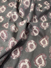 Paisley on Grey
