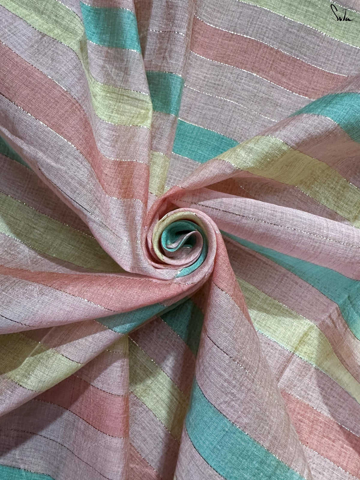 Pink Poppy Stripes