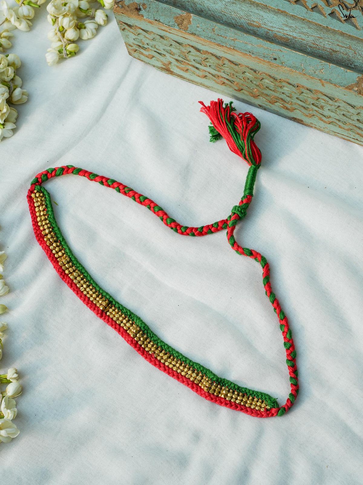 Priya (Handcrafted Dhokra Brass Neckpiece)