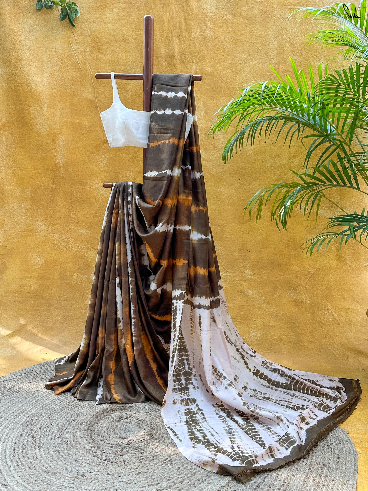 Rang Kavya (Pure Silk Hand Shibori Saree)