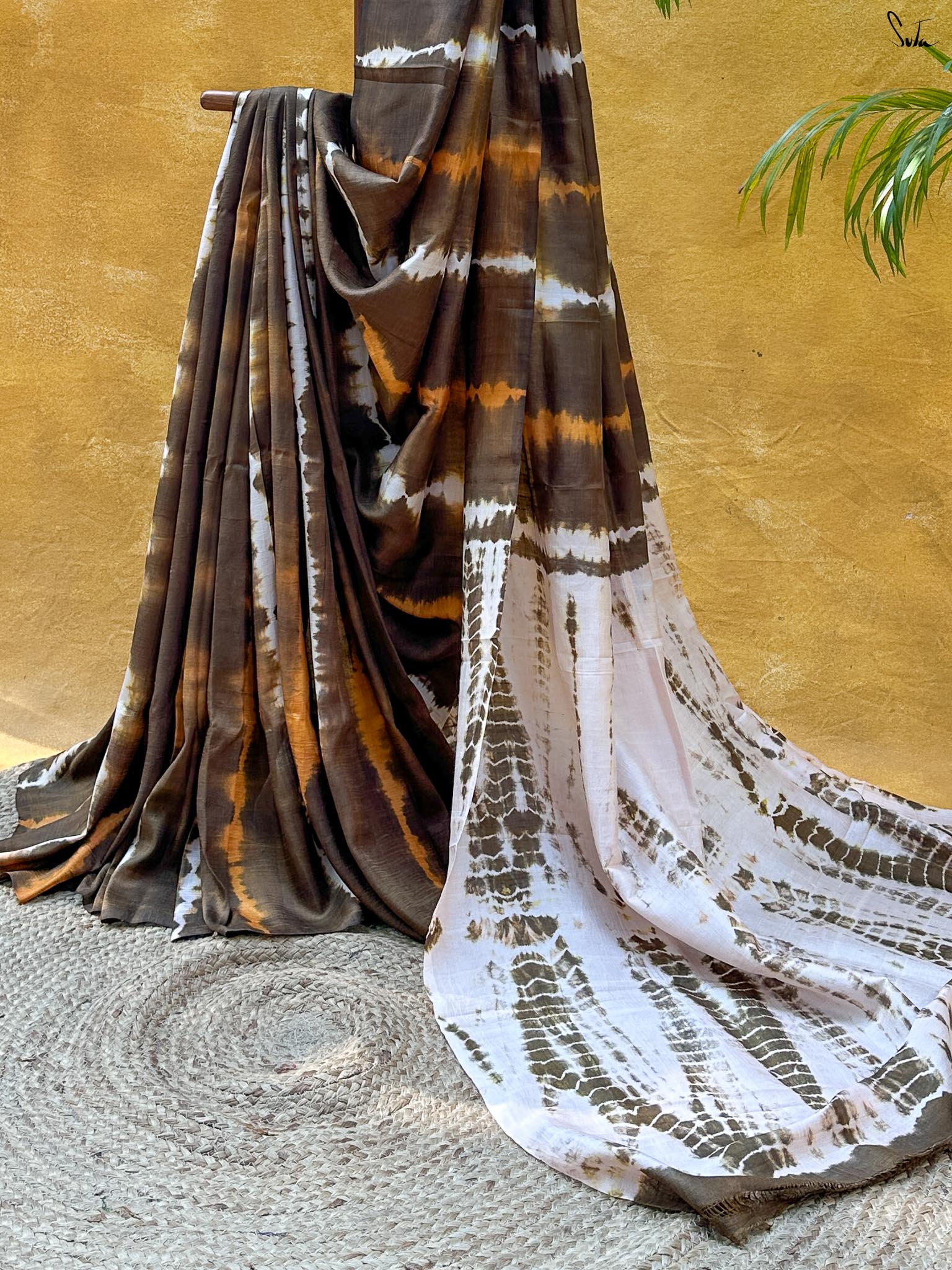 Rang Kavya (Pure Silk Hand Shibori Saree)
