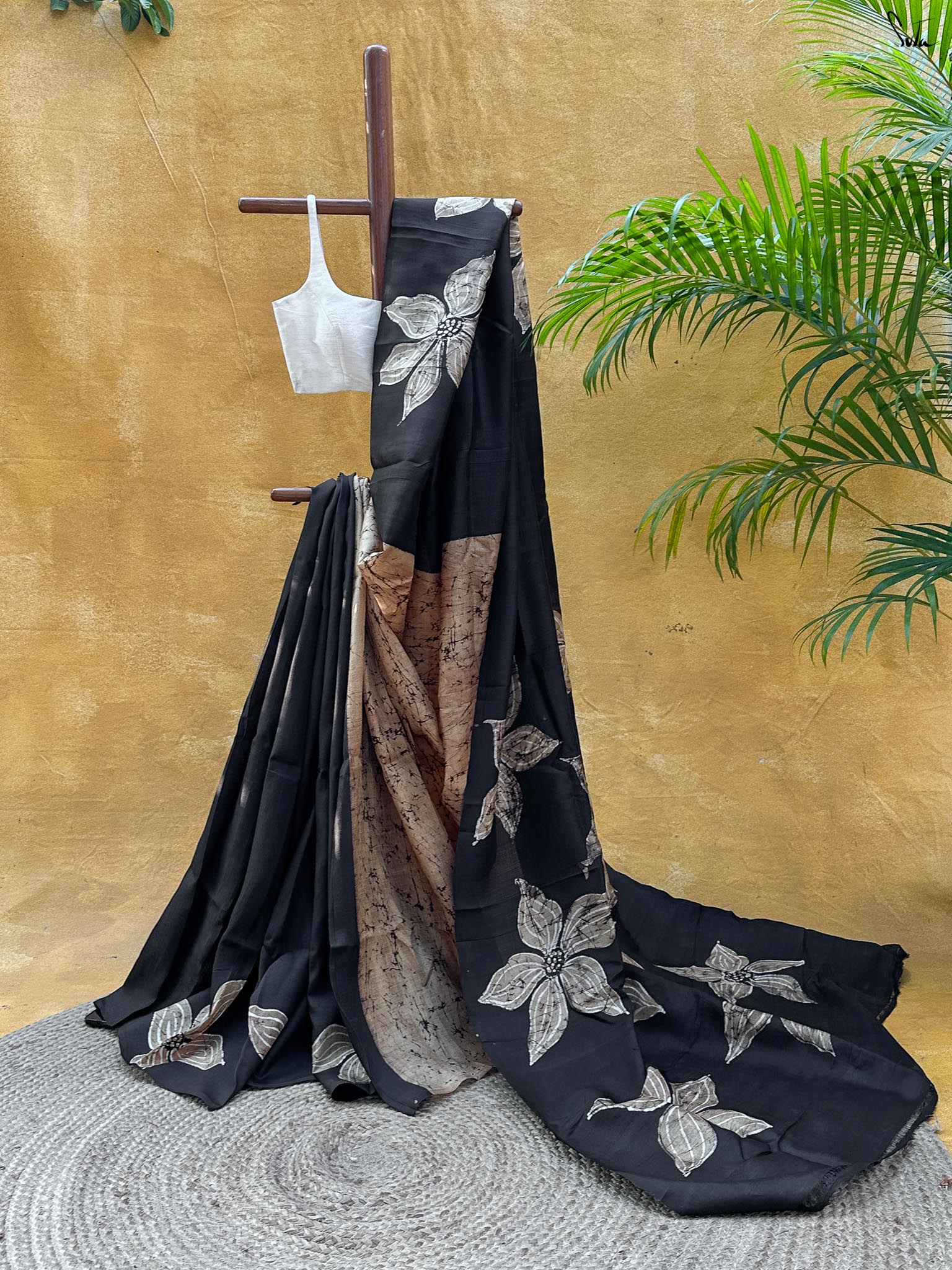 Rang Vastra (Pure Silk Hand Batik Saree)