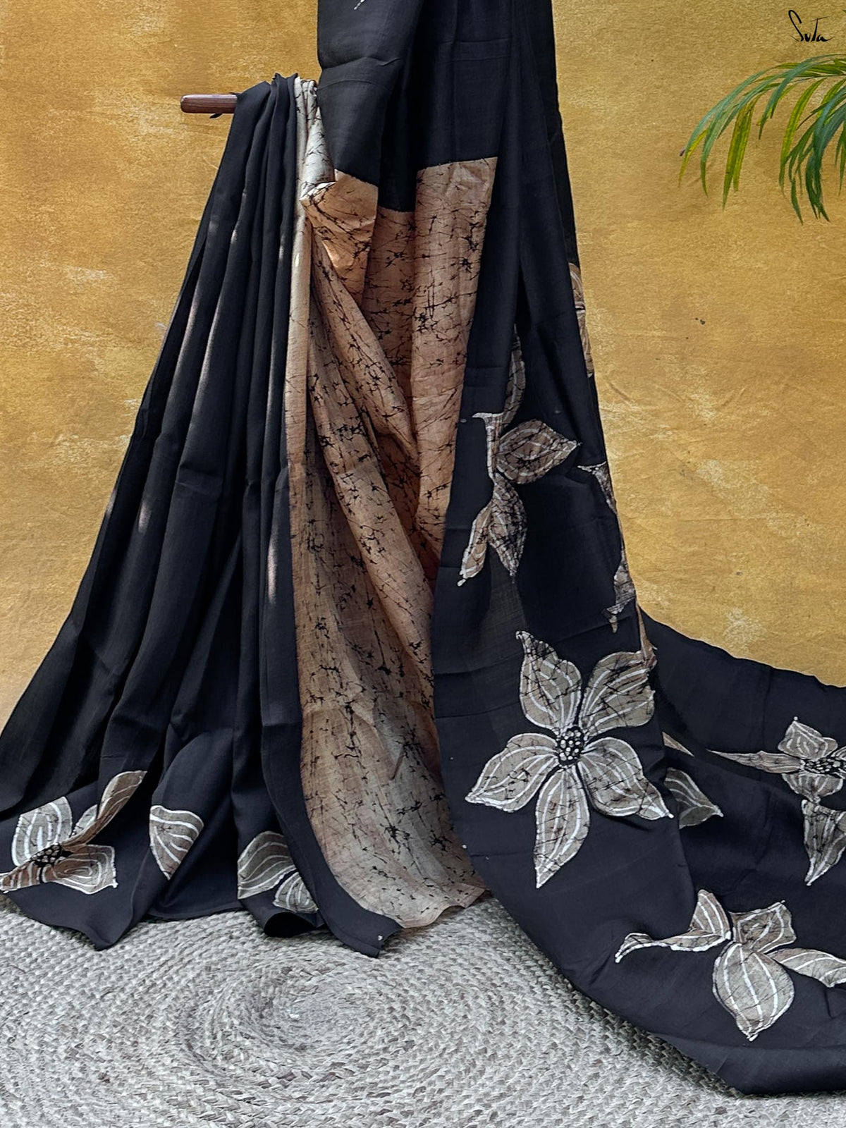 Rang Vastra (Pure Silk Hand Batik Saree)