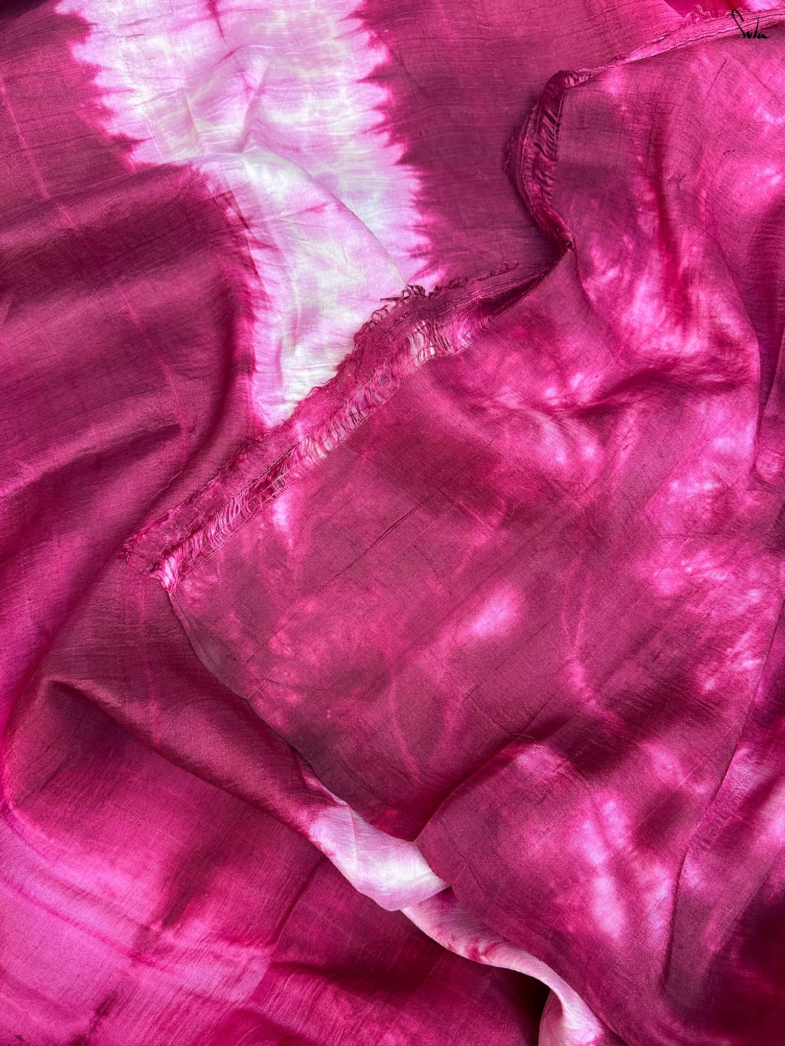 Rangeen Raga (Pure Silk Hand Shibori Saree)