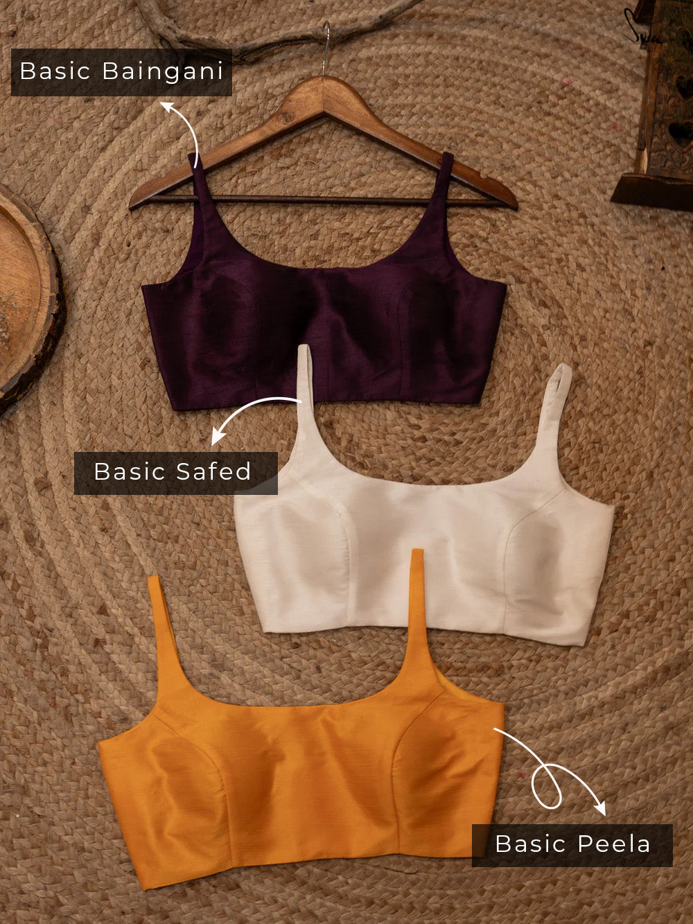 Basic Baingani + Basic Safed + Basic Peela