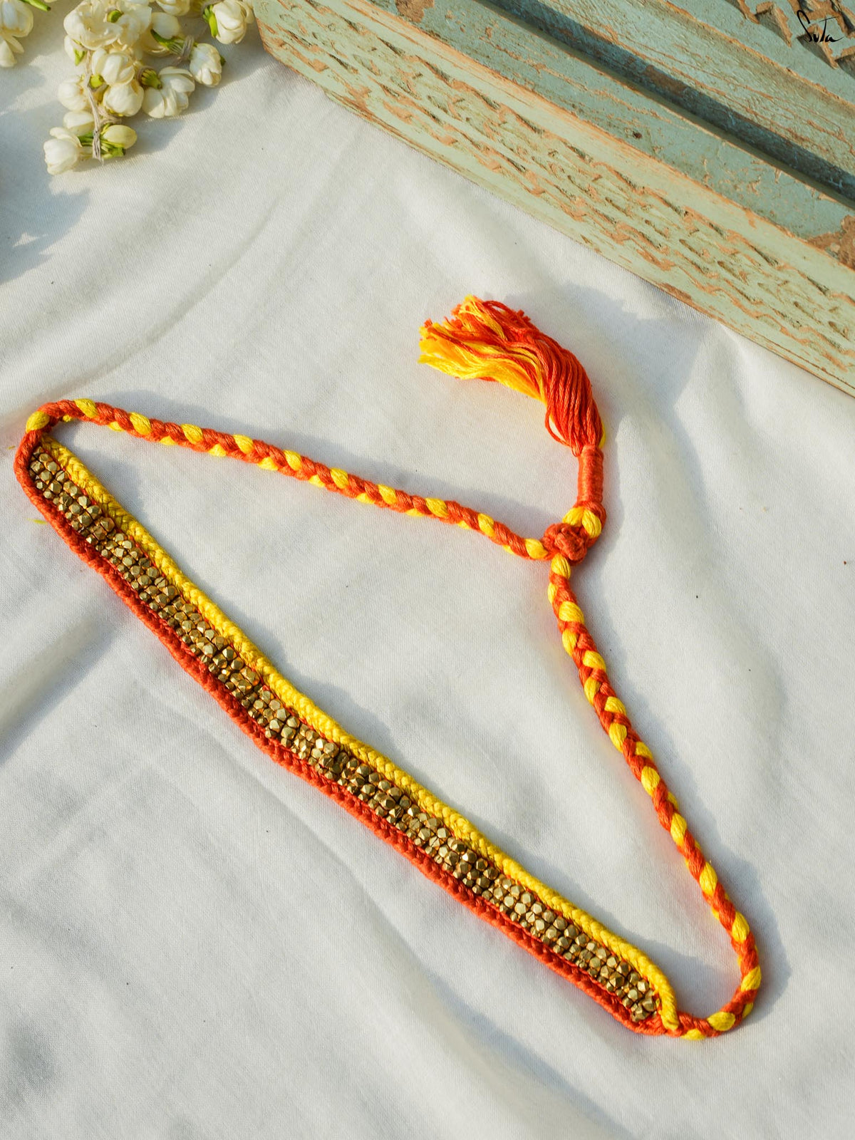 Ritu (Handcrafted Dhokra Brass Neckpiece)
