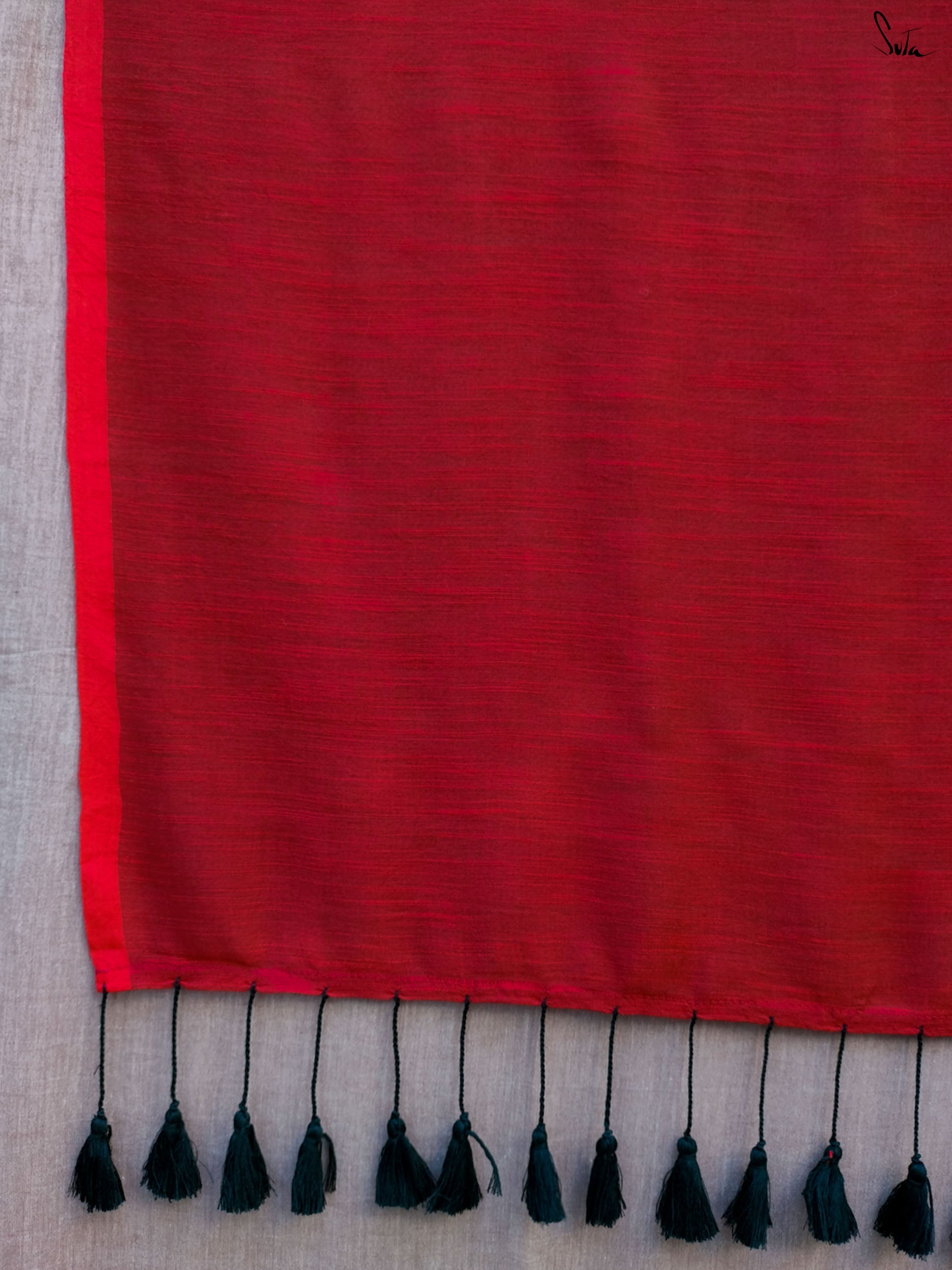 Roaring In Red Saree