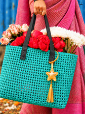 Solid Green Tote