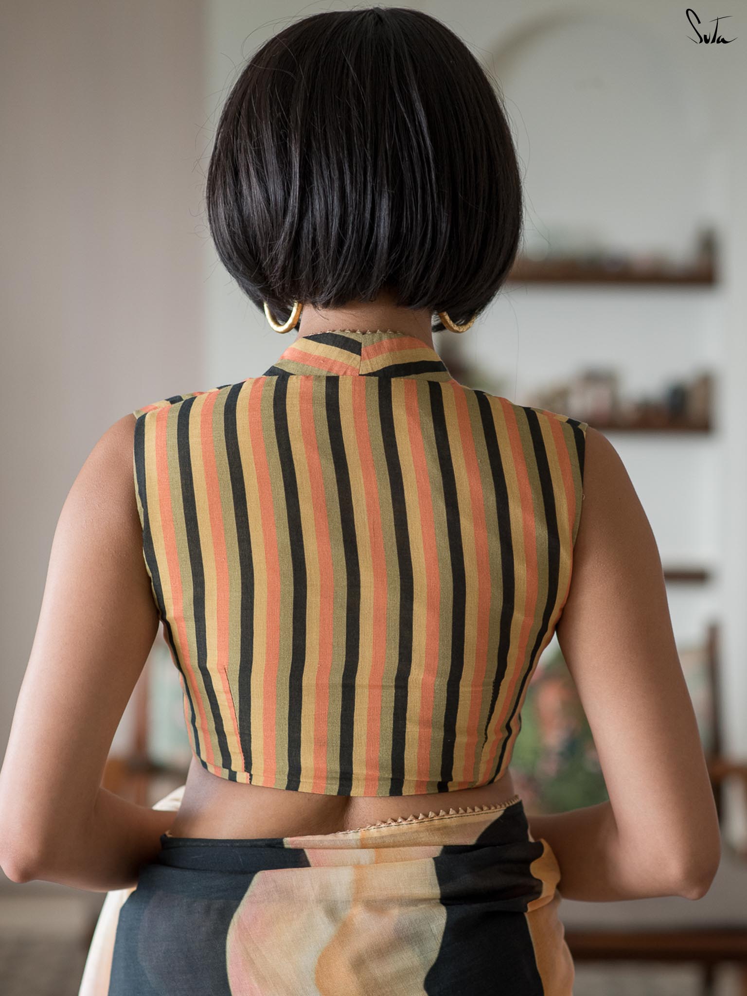 Stripped Yellow Crossing