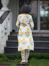 Marigold on White