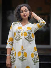 Marigold on White