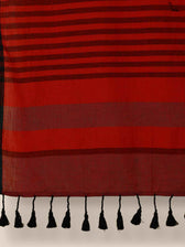 Berry Base Saree