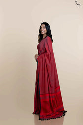 Berry Base Saree