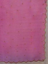 Pink Rose Saree