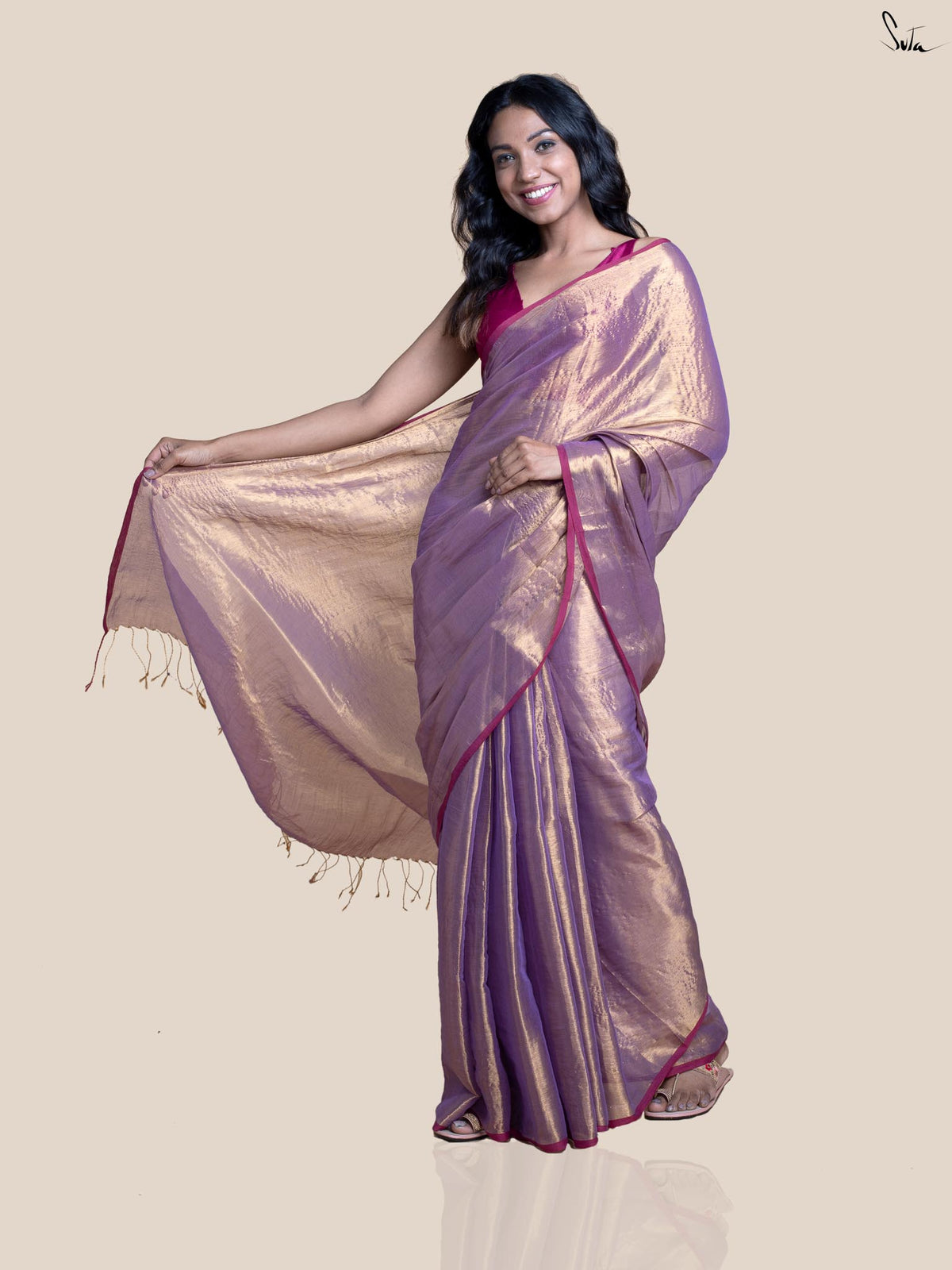 Purple Zafri Zari