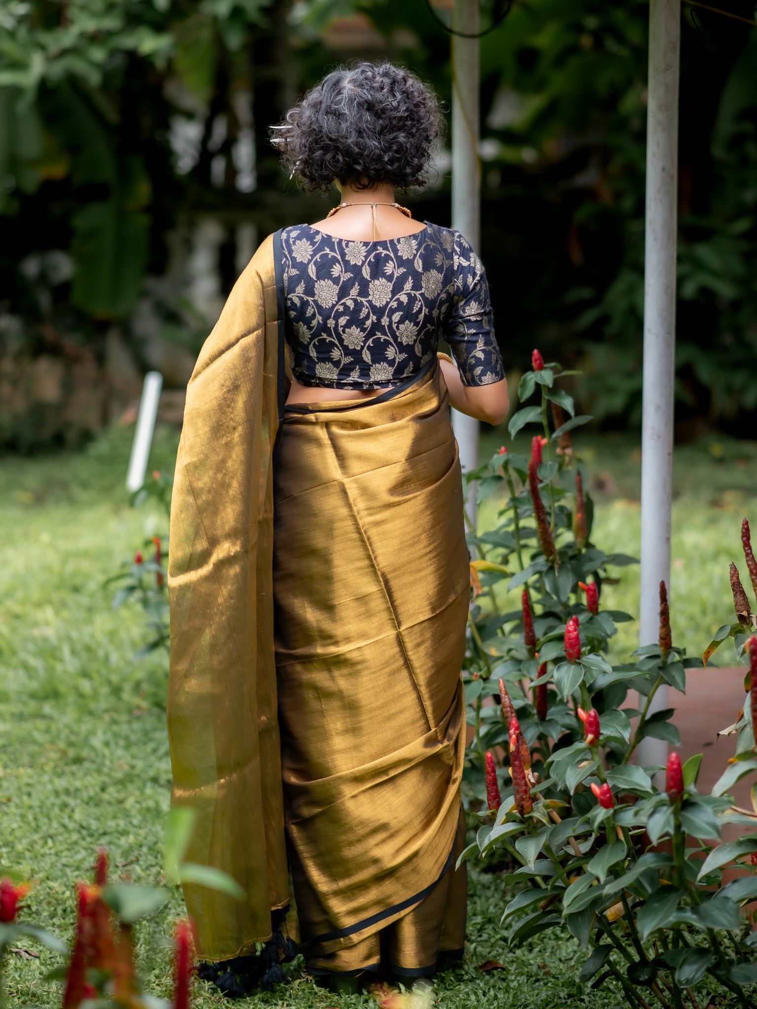 Suta Gold Tissue Saree