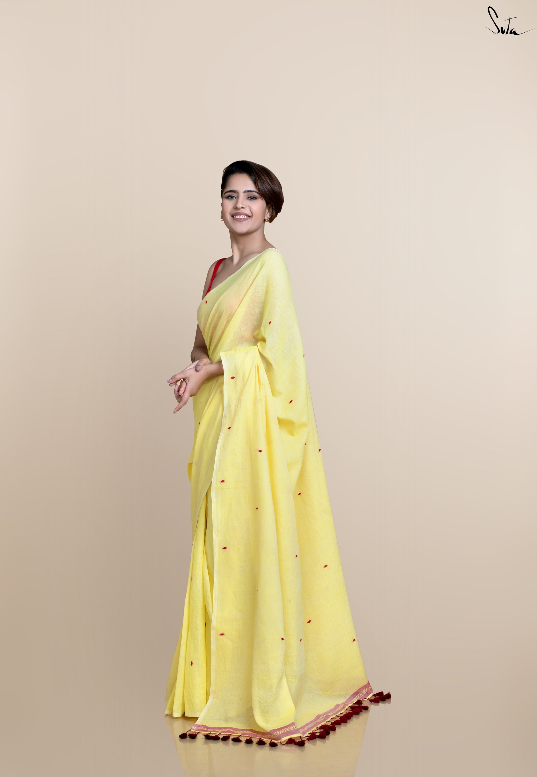 Elite Yellow Saree