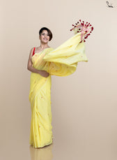 Elite Yellow Saree