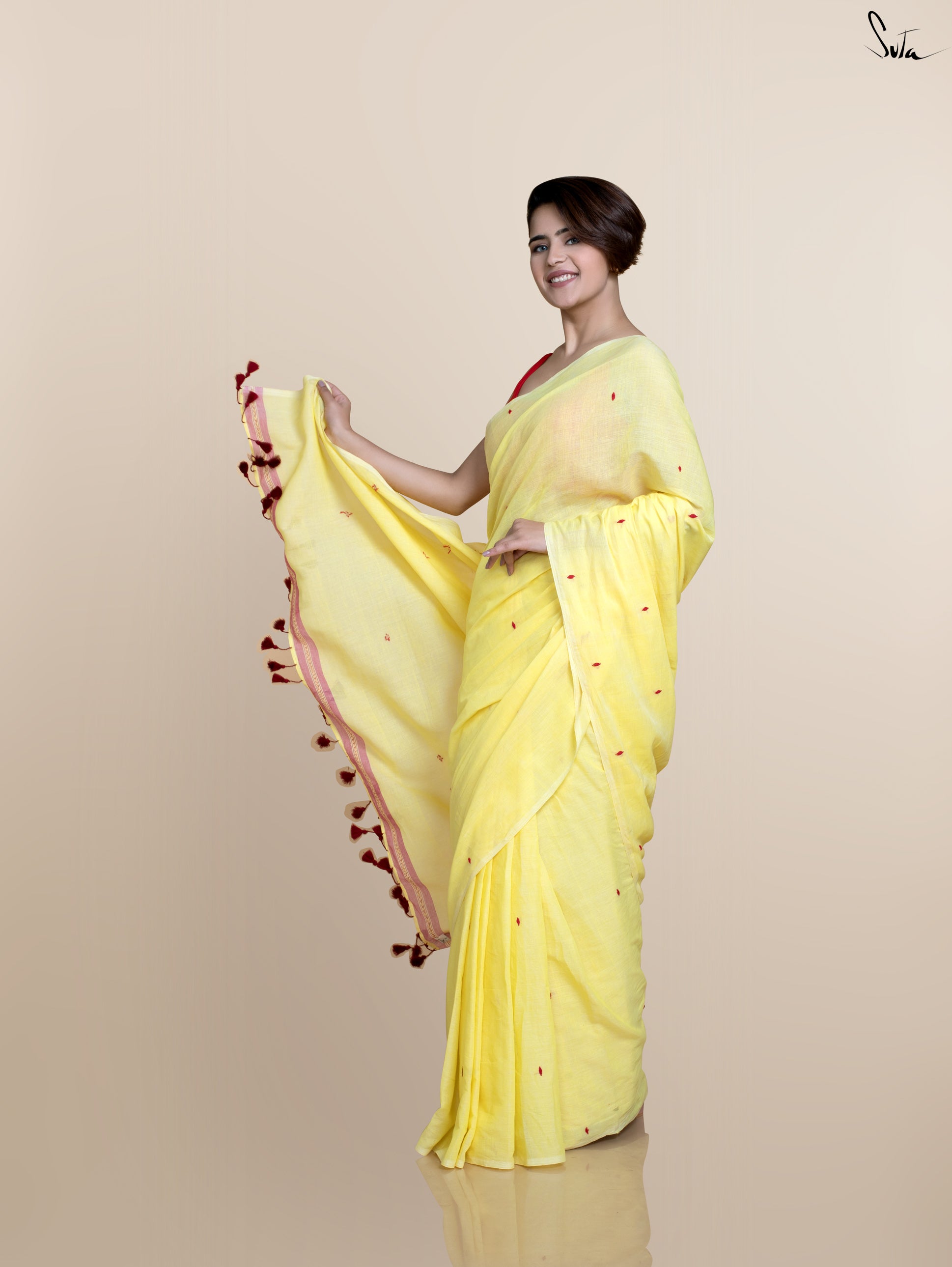 Elite Yellow Saree