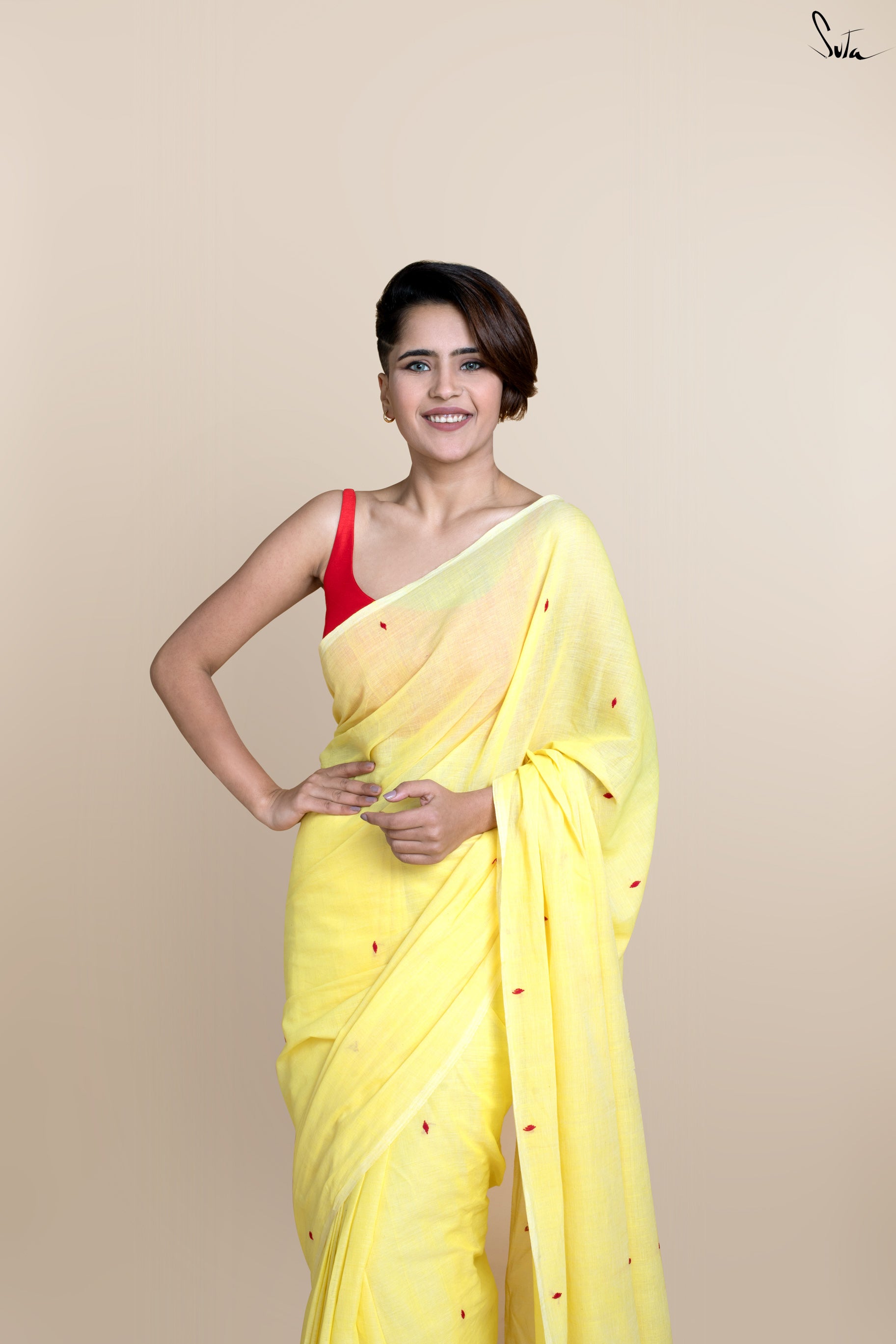 Elite Yellow Saree