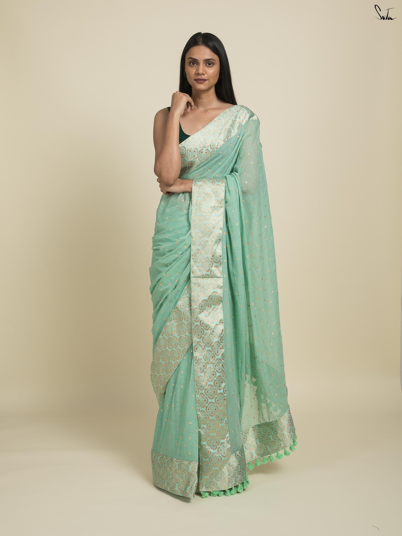 Nili Ghati Saree