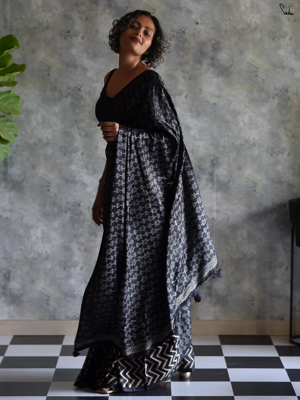 Songs Of Lotus Saree