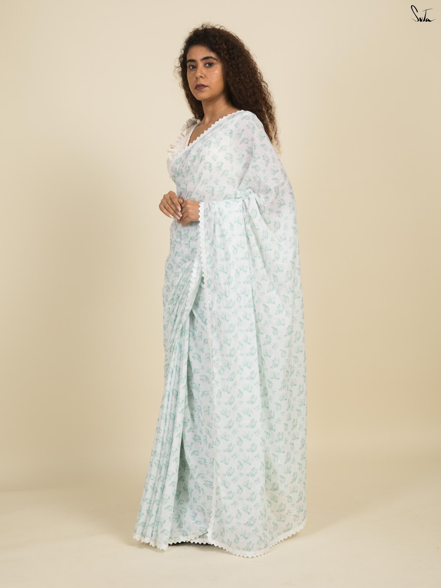 Life In Green Saree
