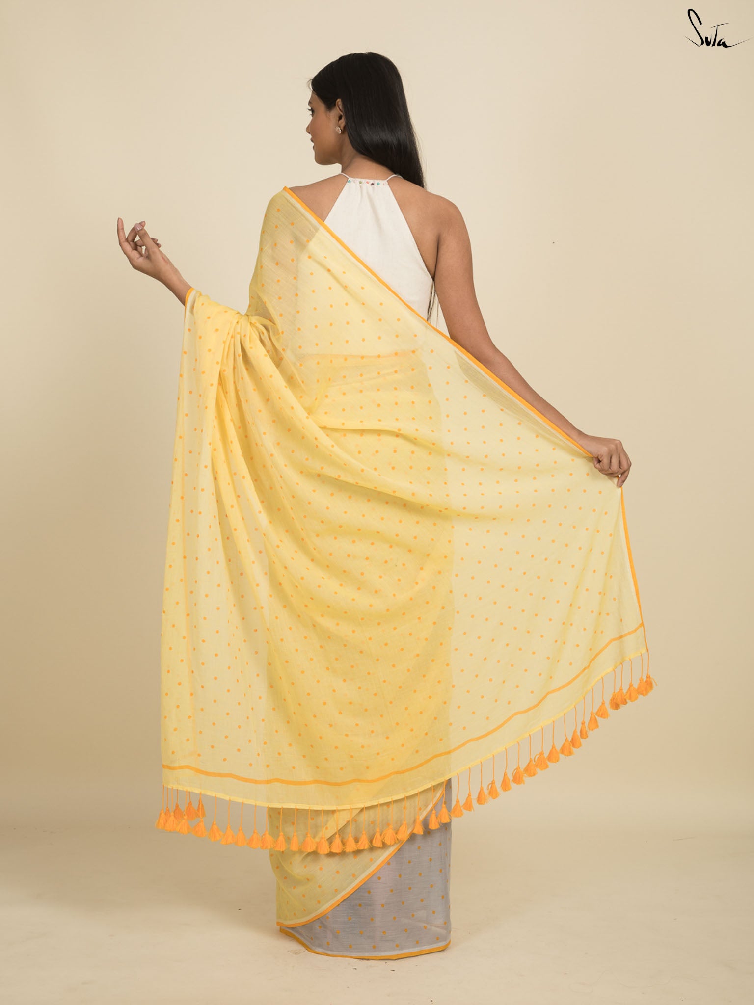 Classy Polka Saree