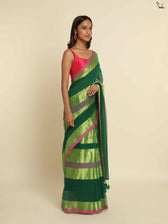 Green Eclipse Saree