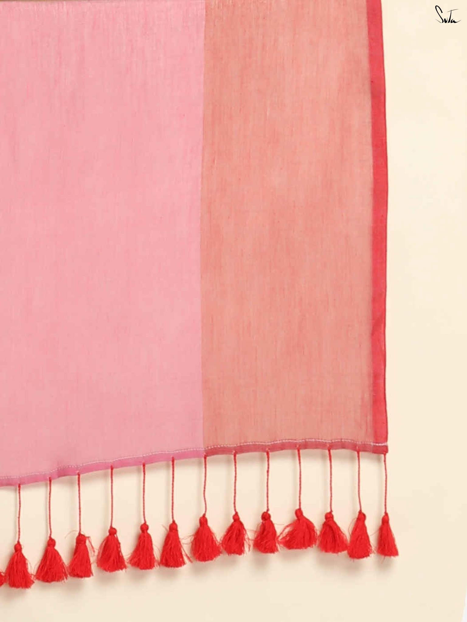 Tickle Pink Saree