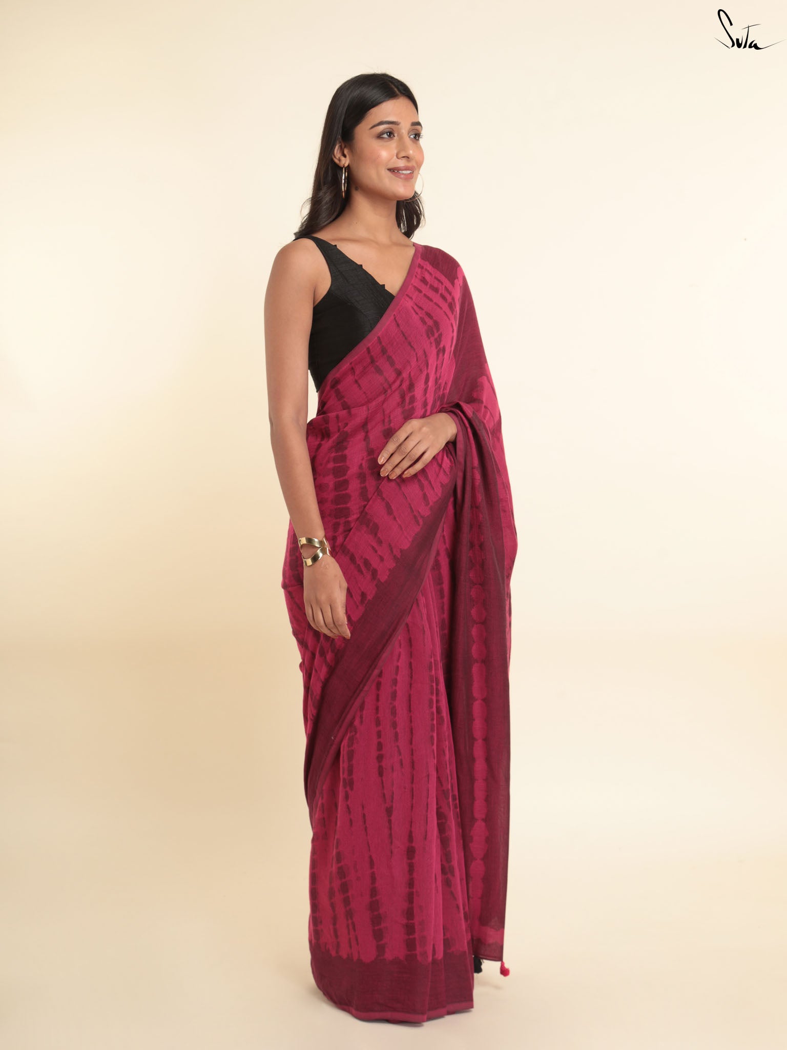 The Lehar Of Pink Saree