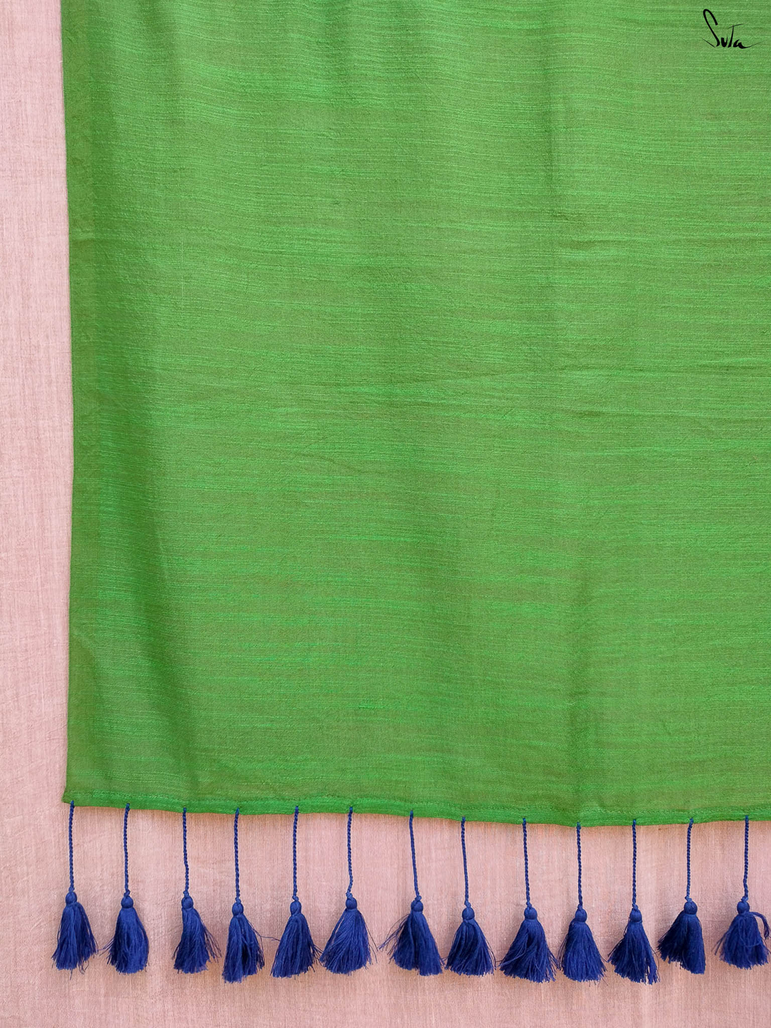 Suta Colourblocked Cotton Blend Saree