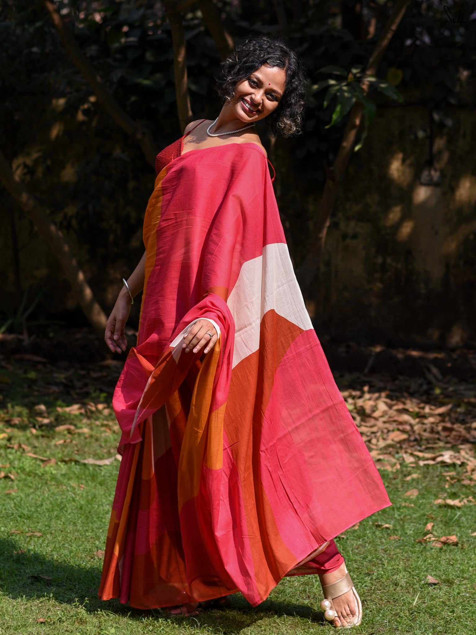 Amalgation Of Colours Saree