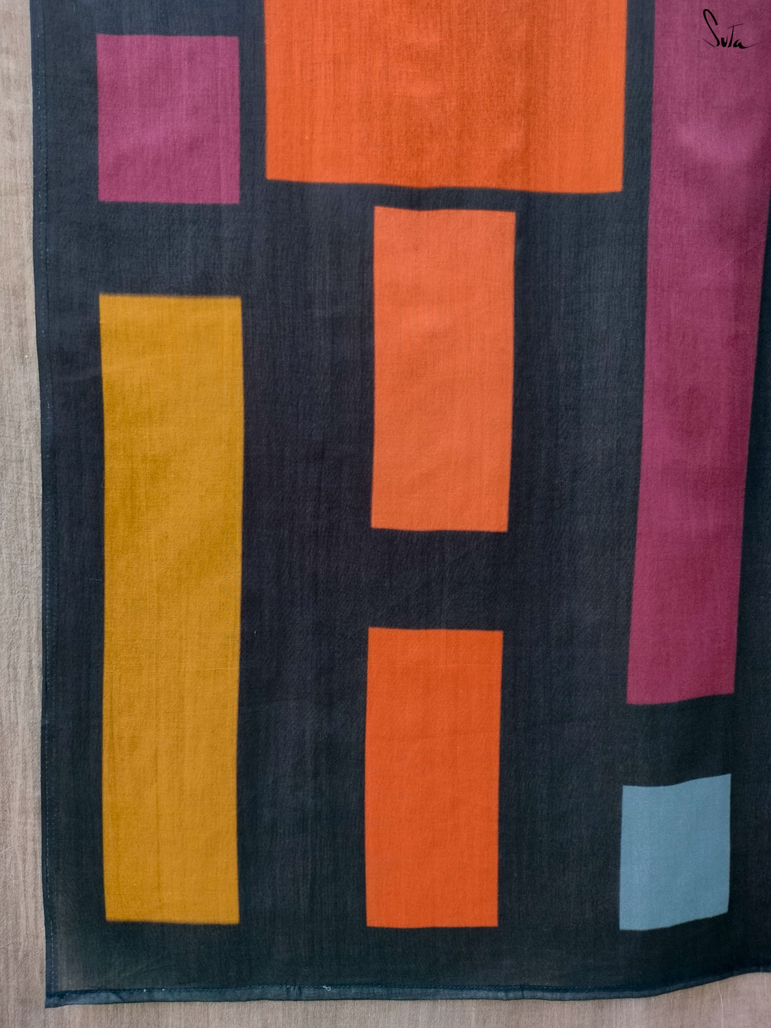 Colours Of Block Saree