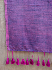 The Sky With Purple Saree