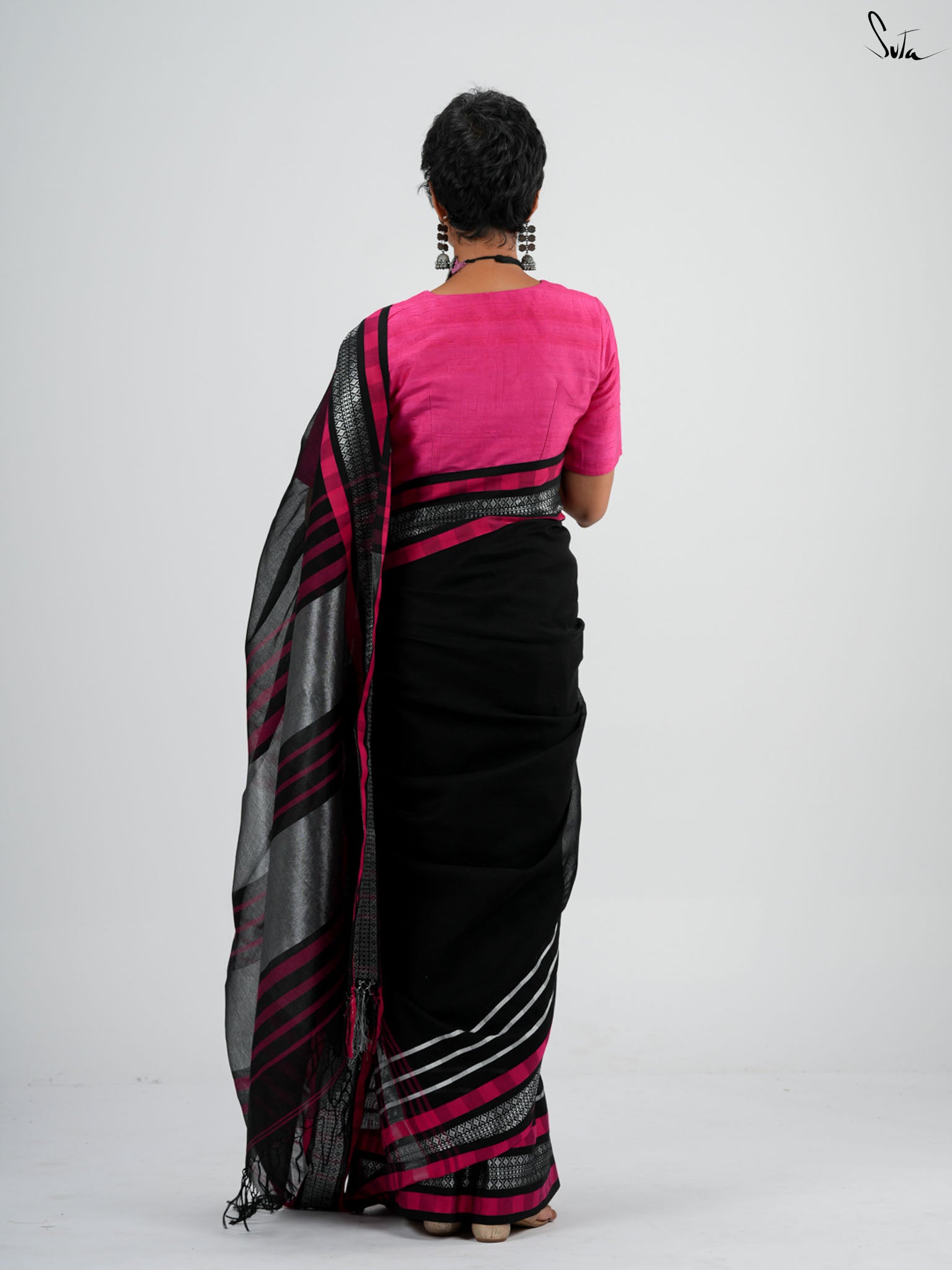 Dark Auro Saree