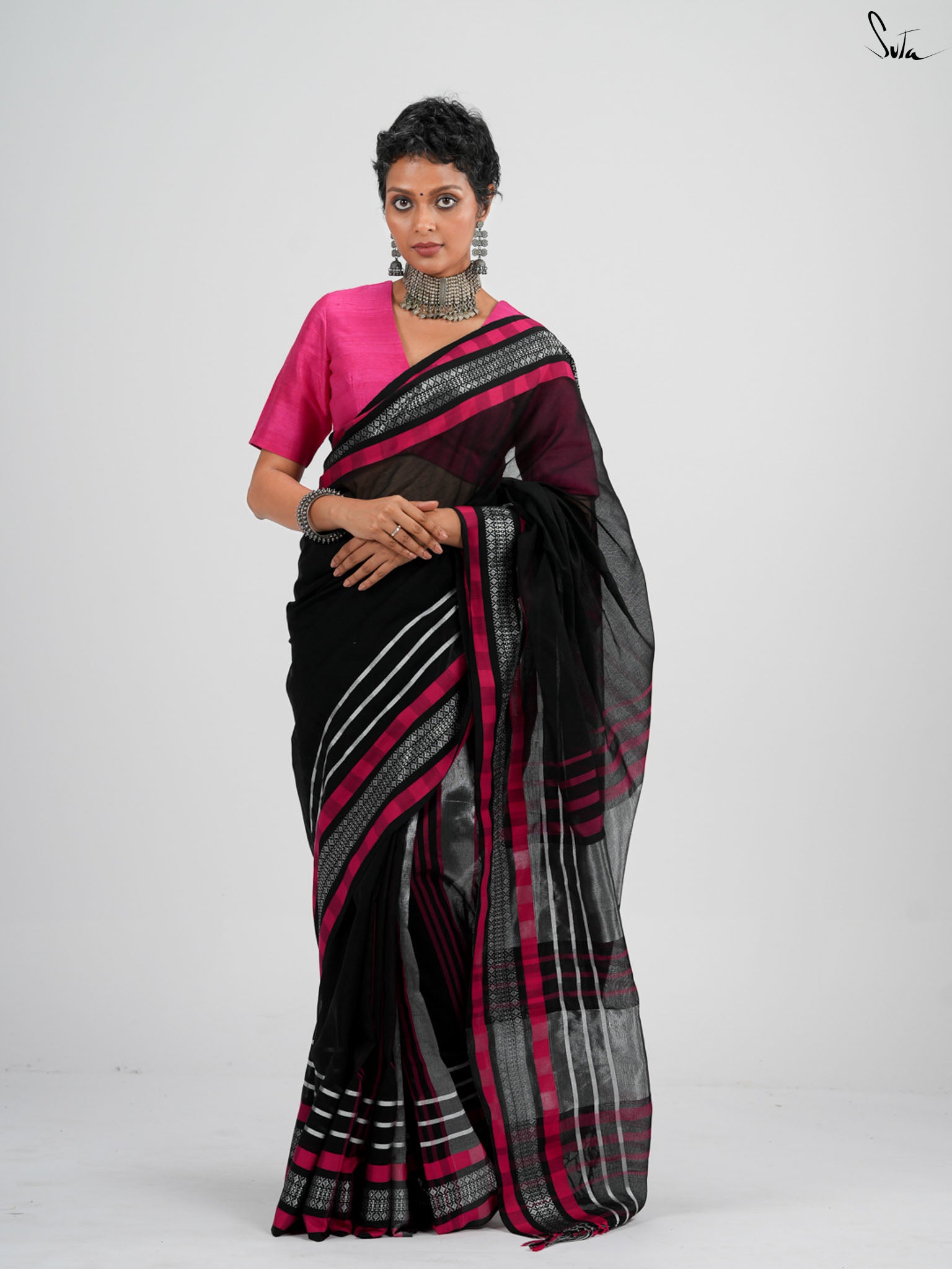Dark Auro Saree