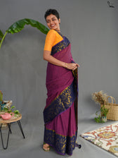 Ink Zari Saree