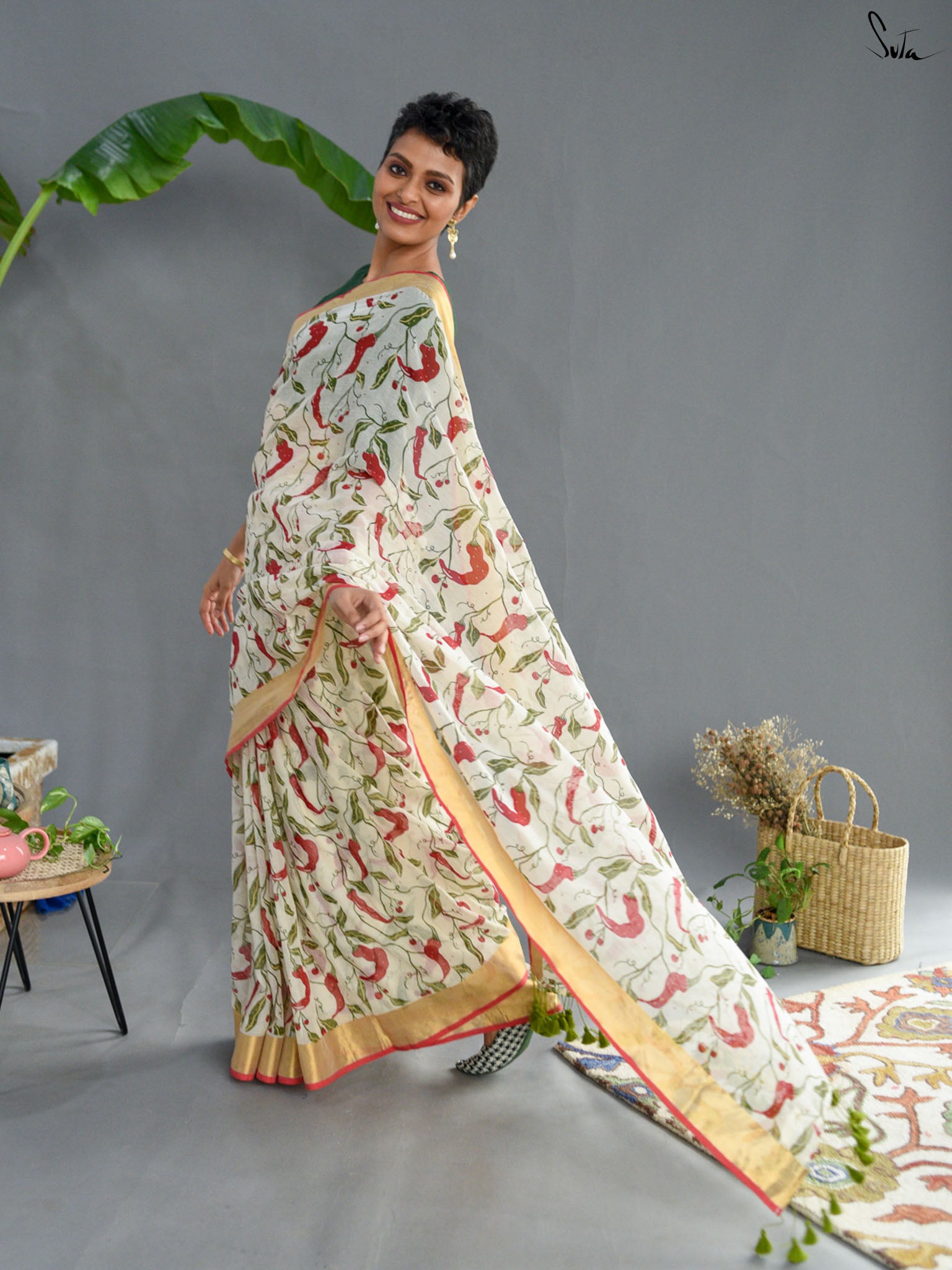 Redchilly Saree