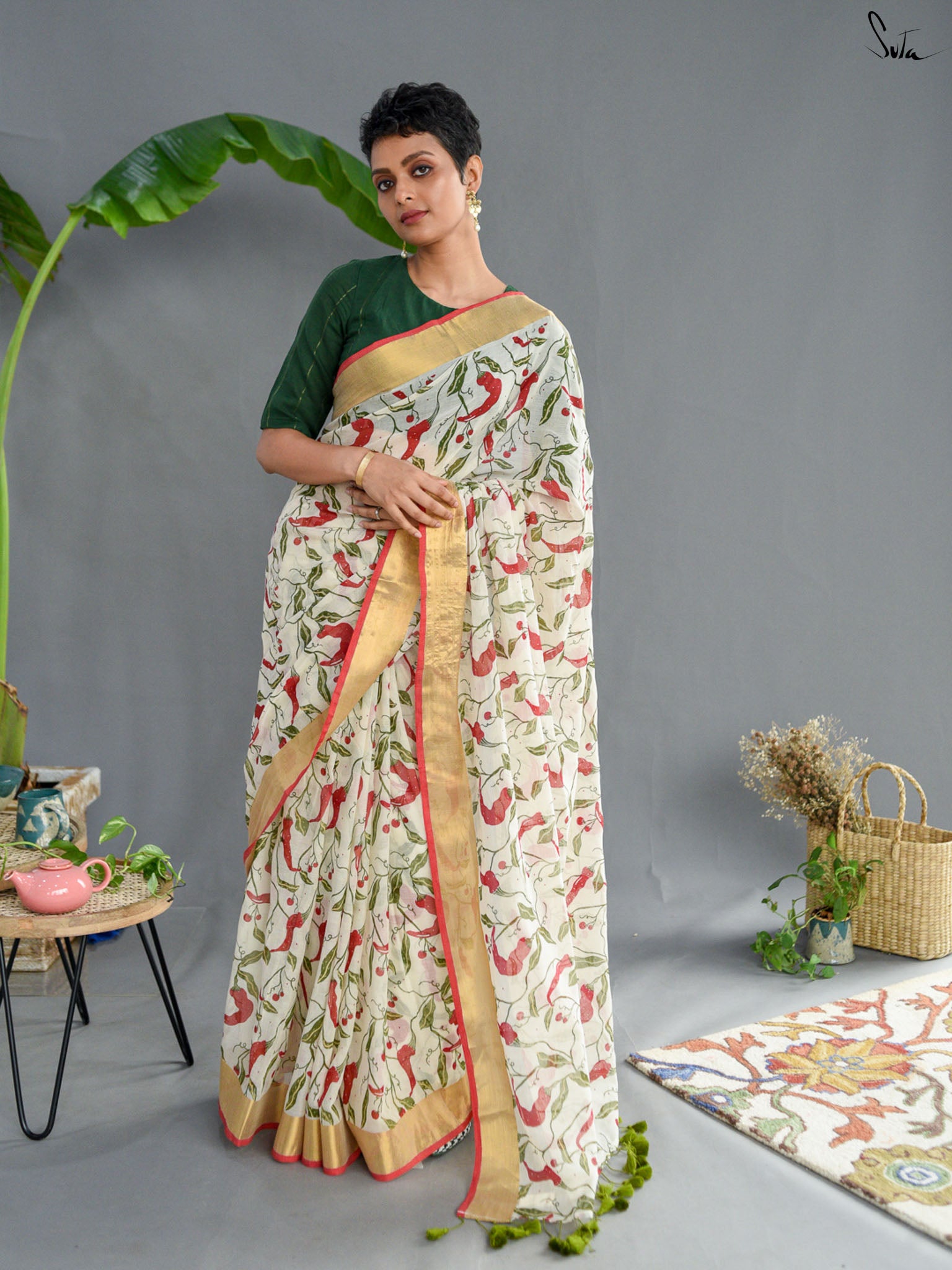 Redchilly Saree