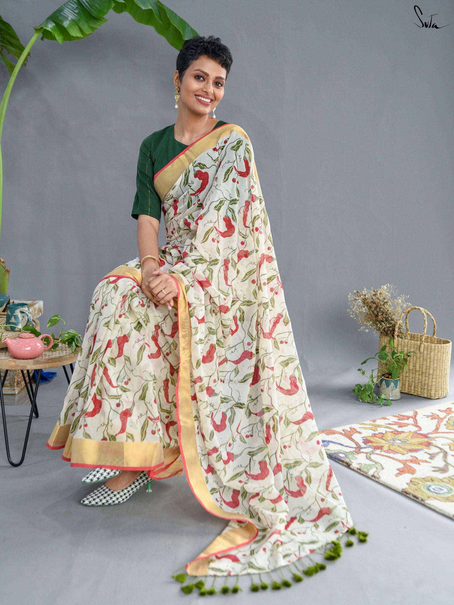 Redchilly Saree