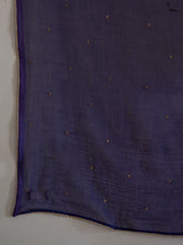 Ube Trickle Saree