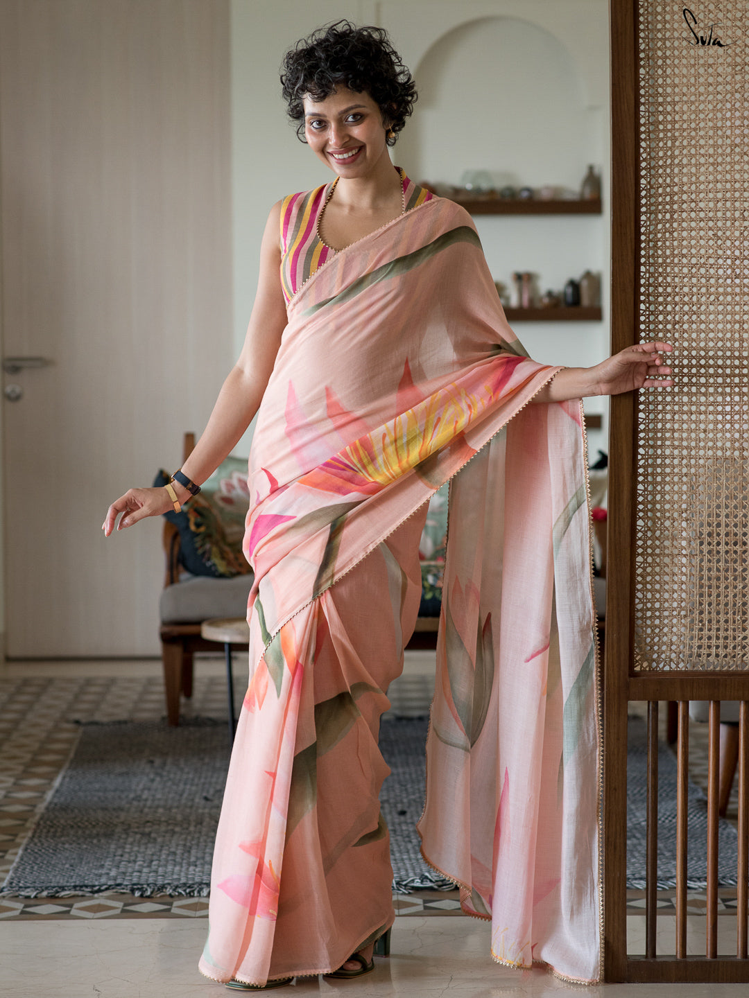 Bouquet of Grace Saree