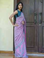 Striped No Border Saree